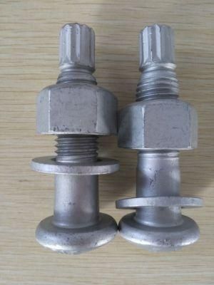 ASTM F1852 Type 1 A325tc Tension Control Bolt with Hex Nut and Flat Washer Black 3/4&quot;-10unc- * 4&quot;
