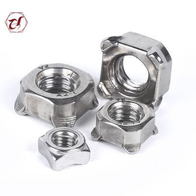 Common Bolt Stainless Steel 304 Weld Nut DIN928 Nuts Weld Nut