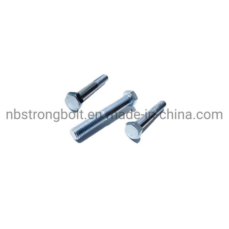 DIN931 Hex Bolt Cl. 8.8 with Zinc