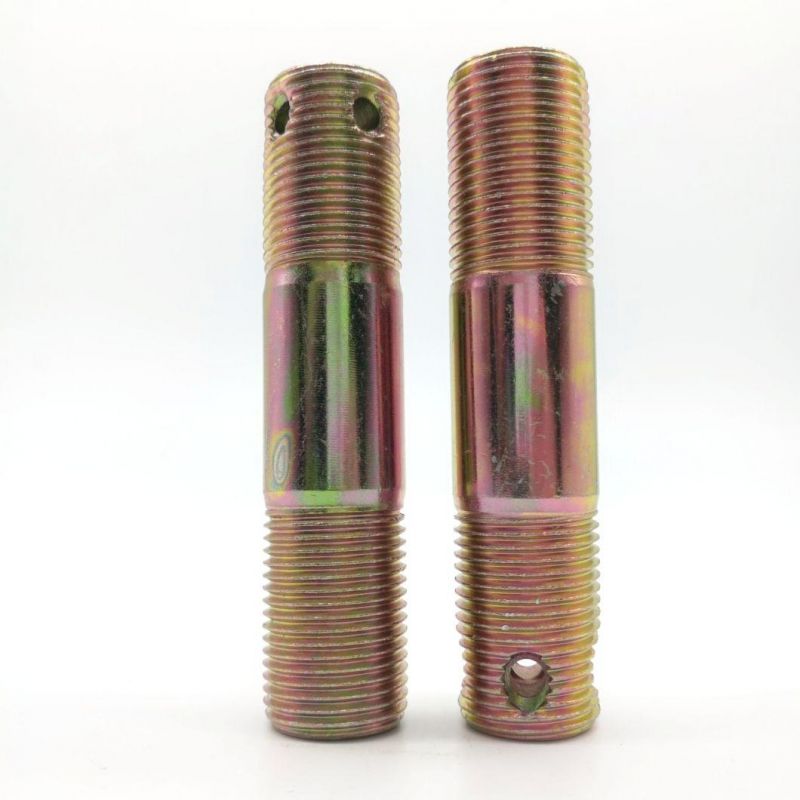 Customized Double Ended Stud Bolts with Holes Ppap Level 3