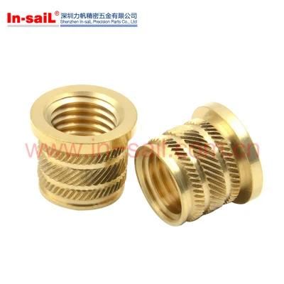High Quality Brass Round Knurled Threaded Insert Nut