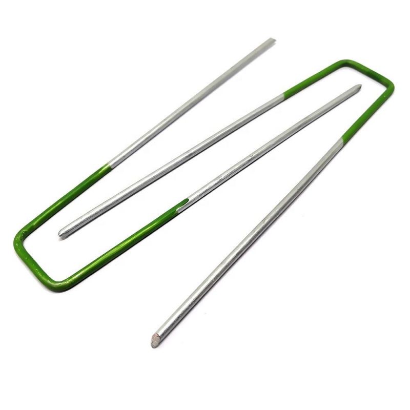 Vietnam Philippines Singapore Market/Artifikal Grass SOD Staple Stake Fence Staple Lawn U Type Turf Nail