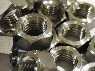 GB/T 6172.1 201 304 Stainless Steel Hexagon Thin Nuts