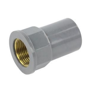 Plastic PVC Female Adapter with Copper Thread