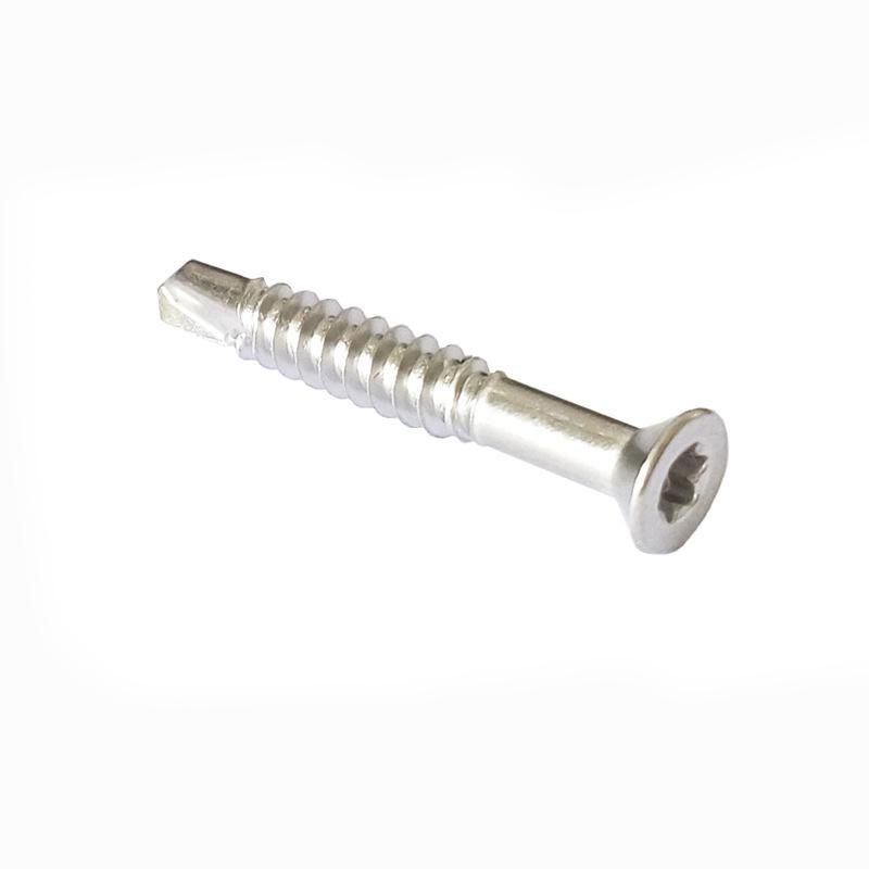 Stainless Steel 316 Flat Trox Socket Head Self Drilling Screw