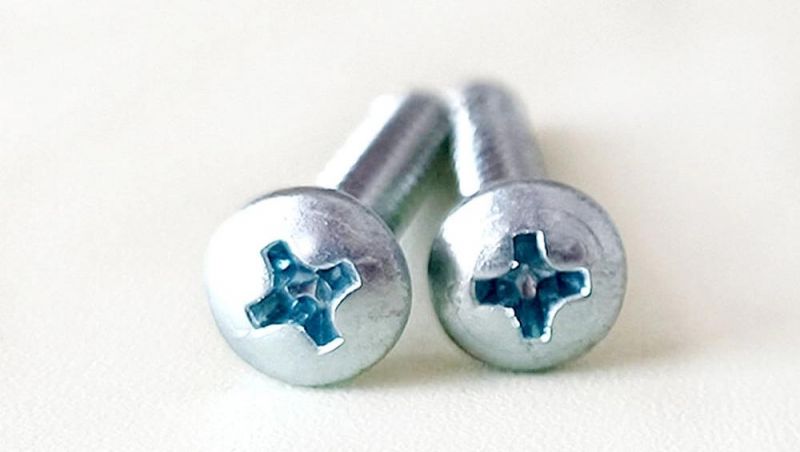 High Qualitypan Head Phillips Drive Blue Clear Bright Zinc Plated Self Tapping Sheet Metal Screw Factory