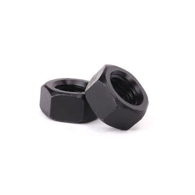 Black Oxide Carbon Steel Grade 10.9 Hex Nuts