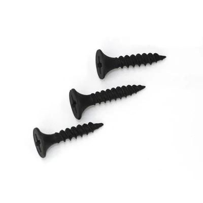 Fastener Carbon Steel Hardened Black Drywall Screws