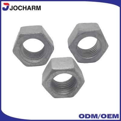 ASTM A194 Grade 2h Steel Hot DIP Galvanized Heavy Hex Nut