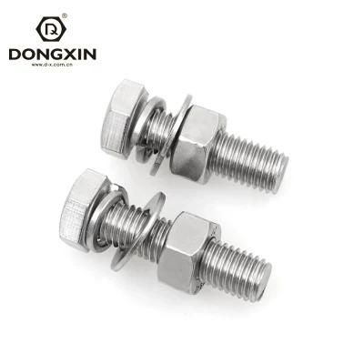 Customized Wholesale Hex Bolt and Nut Washers, Hot DIP Galvanized Hex Bolt