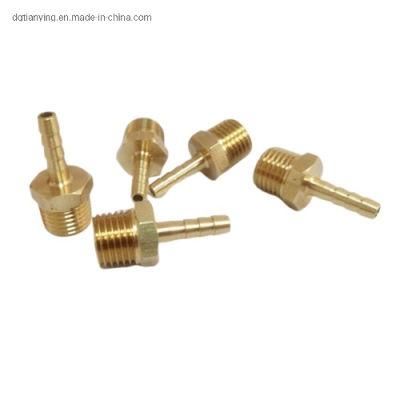 Brass Male Nipple Hose Barb Fitting for Mold Component