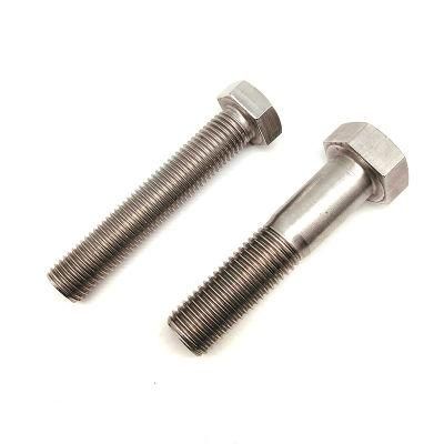 Chinese Fastener in Stock DIN931 Big Size M36 Stainless Steel A2-70 Hex Hexagon Bolts