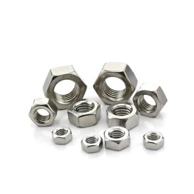 DIN934 Stainless Steel M10 M12 M14 M15 M16 DIN 934 M17 Hex Nut ISO 4034
