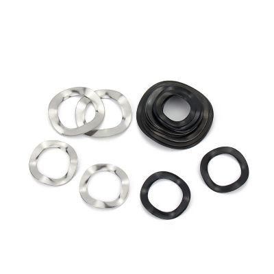 High Carbon Steel 65mn Curved Steel Spring Wave Washer Stainless Steel 304/316 Wave Spring Lock Washer for Screw and Nut
