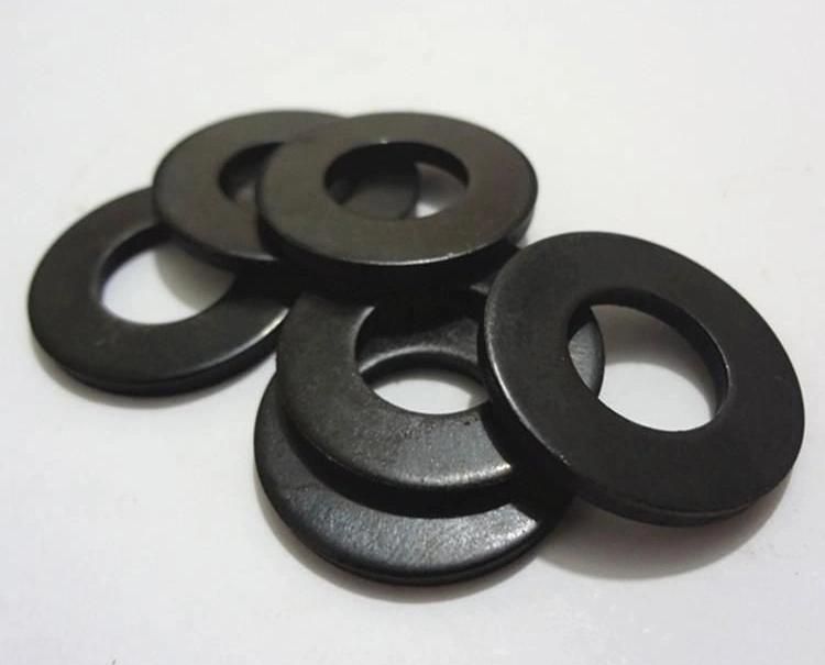 Black ASTM F436 DIN6916 DIN433 DIN7989 Flat Washer / Structural Washer / Fender Washer