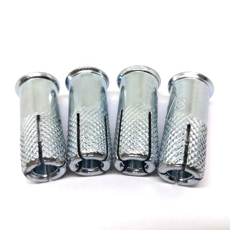 Carbon Steel M14 M16 Zinc Plated Fixing Concrete Drop in Anchor or Without Lip Expansion Anchor Bolt Masonry Anchor Concrete Bolt