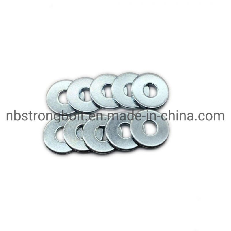 DIN9021 Larg Size Flat Washer Carnbon Steel with Zinc Plated Cr 3+ M8