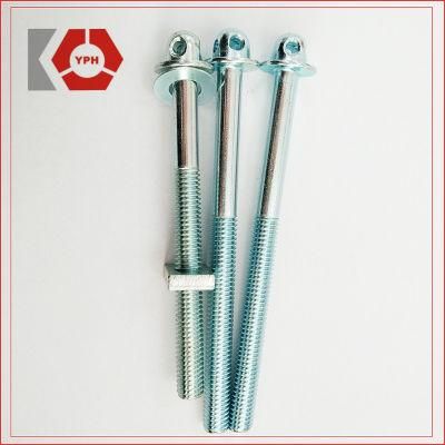 Special Flange Threaded Bolts with Nut and Washer