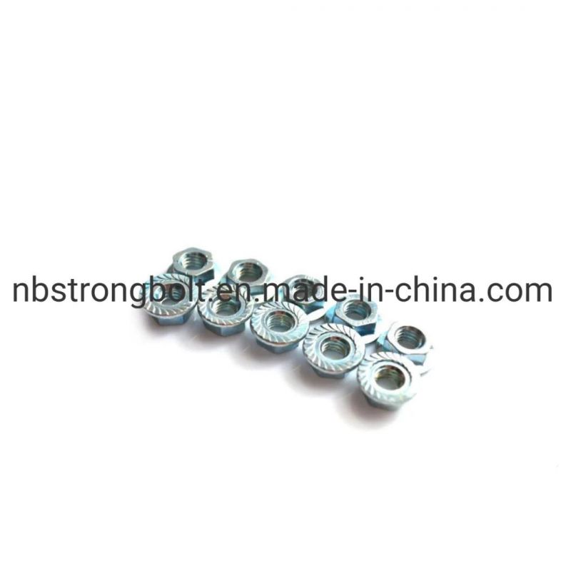 DIN6331 Black Hex Flange Nut
