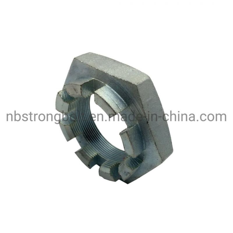 Hex Thin Slotted Nut (M6-M68 DIN937)