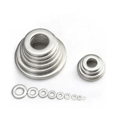 DIN125 Stainless Steel 304 316 OEM Design Metal Gasket Flat Washer Shims Flat Washers