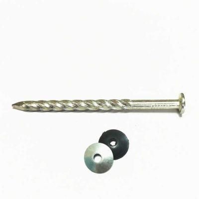 65mm-120mm Screw Wood Nails with EVA/Pedm/PV Washer High Quality