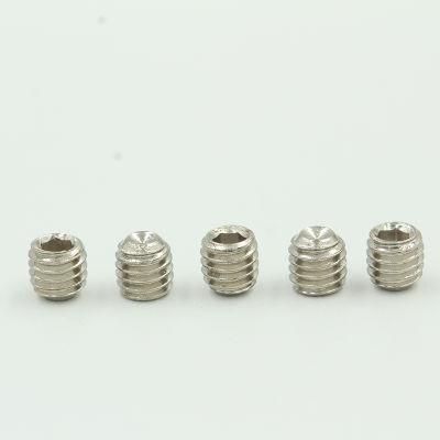 M2 M3 Stainless Steel SS304 Allen Machine Screw Hex Socket Set Screws