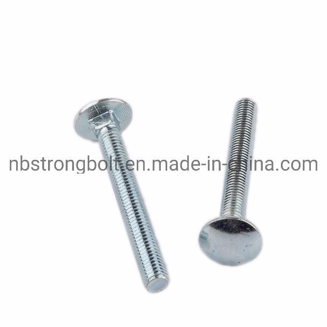 Carriage Bolt with Zinc