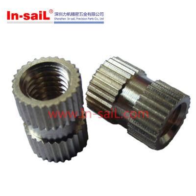 Threaded Stainless Steel Straight Knurled Insert Nuts