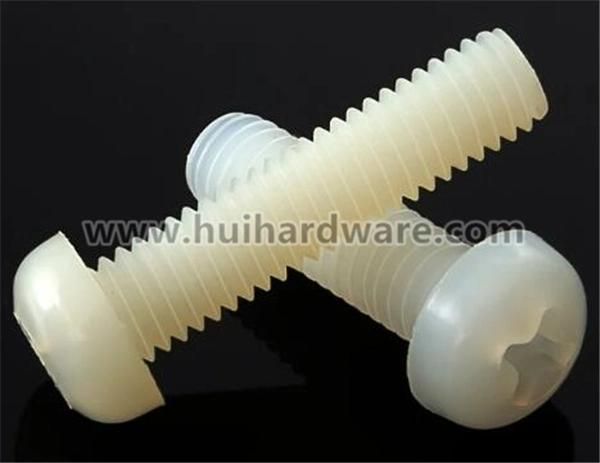 Nylon Round Pan Head Screw, Cross Nylon Pan Head Screw, Nylon Pan Head Screw