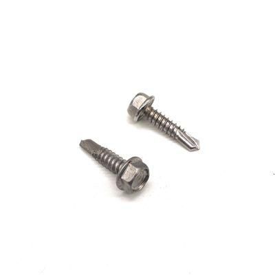 Hex Self Drilling Screw with Flange Head Stainless Steel 304 316 Screw