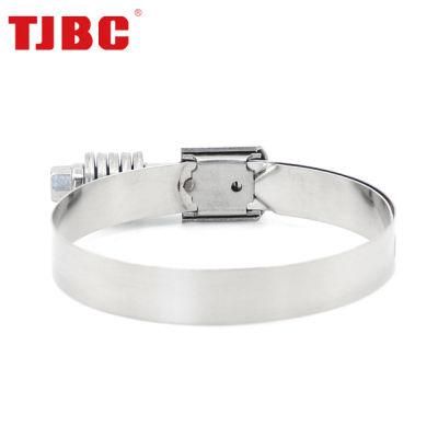 Aero-Seal Constant Torque (CT clamps) Heavy Duty Hose Clamp with 304ss Stainless Steel Screw Effective Diameter, Heavy Trucks Pipe Clip, 134-156mm