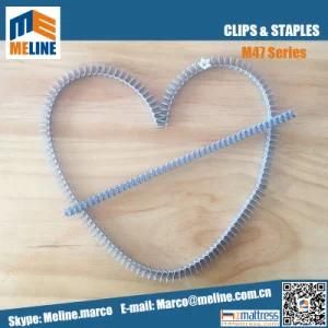 We Supporting All Kinds of Mattress Clinch Clip, Such as M47 Series, M46, M45, M48, M65, M66, M85, M87, M88, M95, M96, Trd-619 Clips