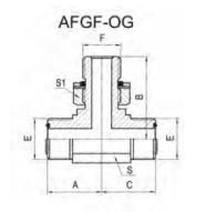 Chinese Manufacturer Hydraulic Hose Adaptors Jic Male O-Ring or Bsp Male O-Ring Branch Tee