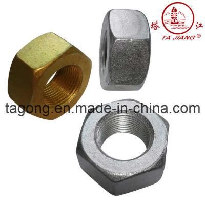 Zinc Plated Carbon Steel High Strengh Hex Nuts DIN934 DIN4032