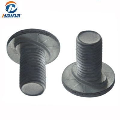 Hot DIP Galvanized Highway Guardrail Bolts, Carbon Steel 4.8/8.8 Grade Guardrail Splice Bolts