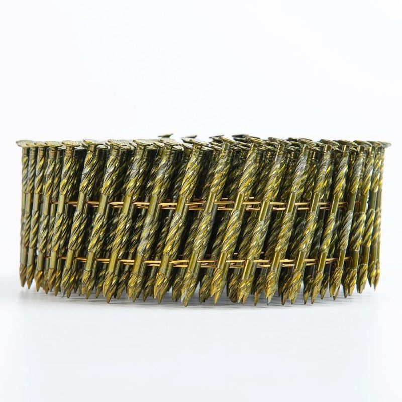 Zinc Galvanized Pallet Screw Coil Nails
