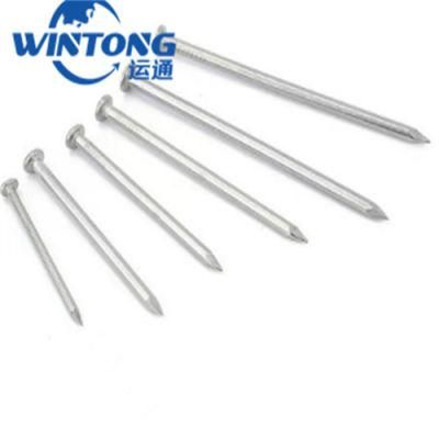 Small Cap Common Nail/High Strength Fully Polished Round Nail