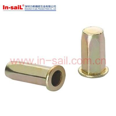 Flat Head Full Hex Body Close End Rivet Nut