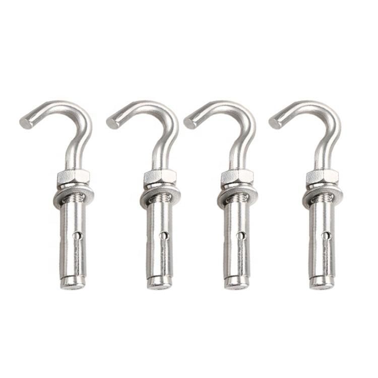 Factory Hot Sale Hook Top Stainless Steel Wall Fasteners Expansion Hook