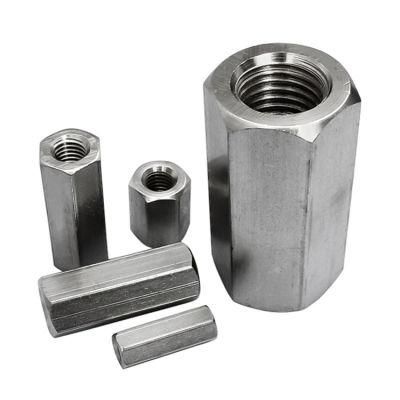 Stainless Steel Long Hex Coupling Nut DIN6334