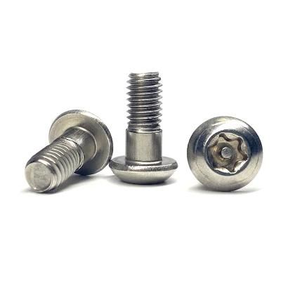 Stainless Steel Button Head Torx with Pin Anti Theft Shoulder Screw