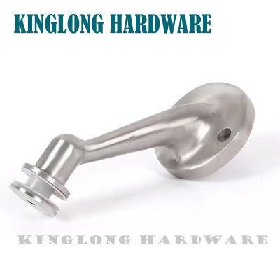 Stainless Steel Door Patch Fitting Handrail Metal Stud Glass Connector