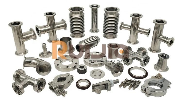 Stainless Steel ISO-Kf Vacuum Tee