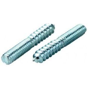 Hanger Bolt Zinc Plated Double Thread Wood Thread Metric Thread