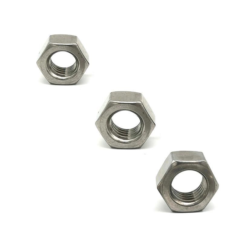 China Stainless Steel Fastener Hardware DIN934DIN439 Hex Nut