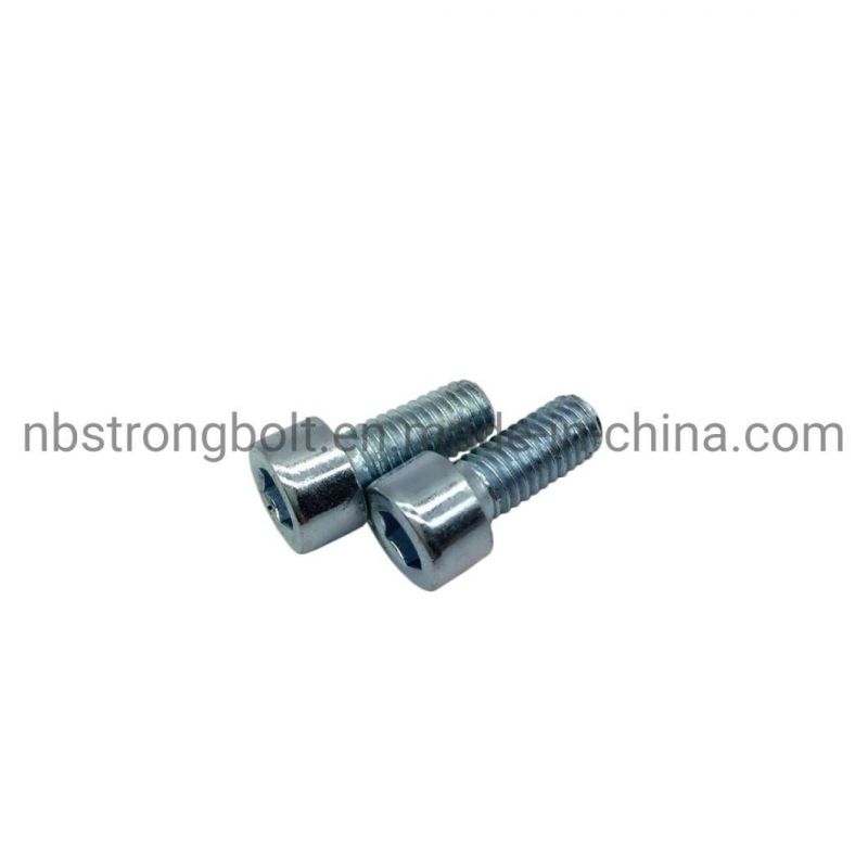 Hexagaon Socket Bolt DIN912 Grade 8.8 with White Zinc Plated Cr3+ M5X20 Ht