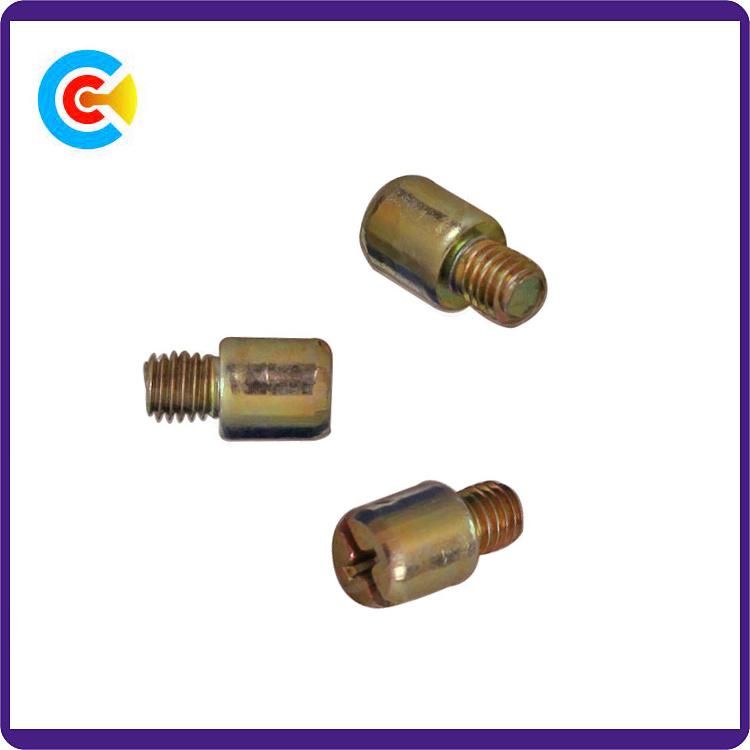 DIN/ANSI/BS/JIS Carbon-Steel/Stainless-Steel Non-Standard Phillip/Slot Anti-Theft Anti-Loose Round Head for Buidling