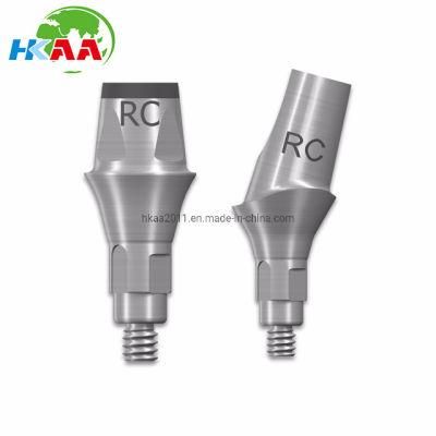 Custom High Precision CNC Machining Titanium Implant Abutments