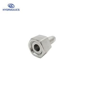 High Quality Metric Flat Seal Hydraulic Hose Fitting/Stainless Steel Connector